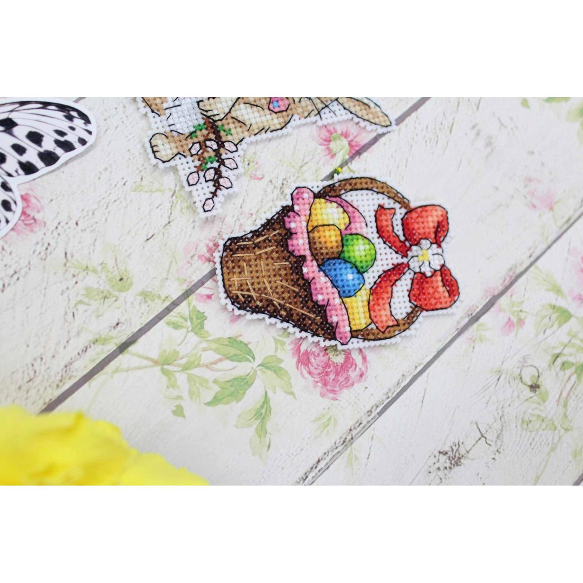 MP Studia Easter Joy Plastic Canvas Counted Cross Stitch Kit